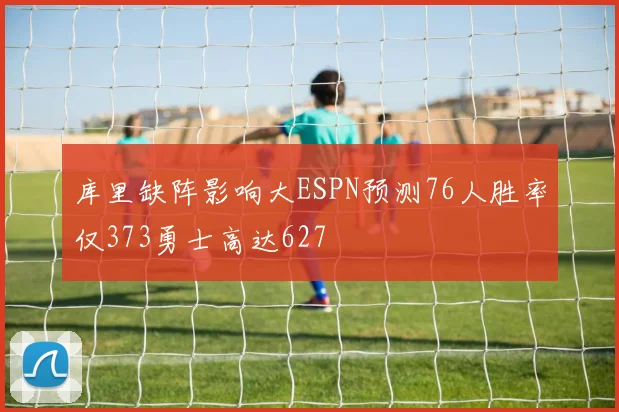 库里缺阵影响大ESPN预测76人胜率仅373勇士高达627
