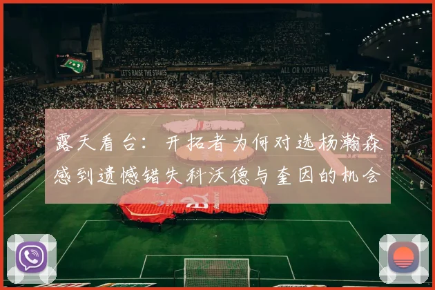 露天看台：开拓者为何对选杨瀚森感到遗憾错失科沃德与奎因的机会